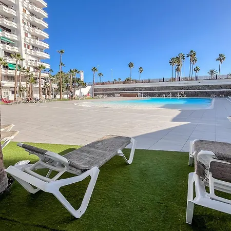 Vintage Flat - Terrace & Pool Apartamento Playa del Inglés